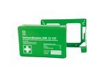 Gramm Medical Betriebsverbandkasten MINI + Wandhalterung, grün, DIN 13 157 (418.035.01502)
