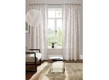 Gardine BRUNO BANANI "Lynn" Gr. 3, beige (sand), B:140cm H:225cm, Scherli, Polyester, Gardinen, Gardine, schöner Schal, Scherli, zeitlos und modern