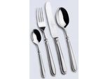 Besteck-Set "Landhaus", silber (silberfarben), 30 Stk., Chromnickelstahl 18/10, PICARD & WIELPÜTZ SOLINGEN, Essbesteck-Sets, Besteck-Set