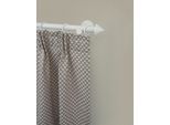 Gardinenstange GARESA "WHITE", weiß, L:180cm Ø:20mm, Eisen, Gardinenstangen, Gardinenstange, Vorhanggarnitur, verlängerbar, Wandmontage, Endknopf Spitze