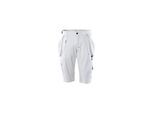 Mascot Shorts mit abnehmbaren Hängetaschen Handwerkershorts Größe C51, weiss (17149-311-06-C51)