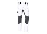 Stretchhose ACTIVIQ weiß/anthrazit Form 2850 Größe 24 ; Kübler Workwear (2850 5231-1097-24)