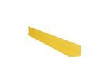 Moravia Leitbord gelb 1200 x 150 x 100 mm, 6 mm Stahlblech abgerundete Ecken (197.29.576)