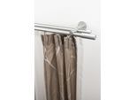 Gardinenstange GARESA "EASY", silber (silberfarben), B:65cm L:600cm Ø:20mm, Aluminium, Gardinenstangen, Gardinenstange