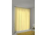 Vorhang ADAM "Graphic Ventus" Gr. 2, gelb, B:145cm H:175cm, Jacquard, Baumwolle (Bio-Baumwolle), Gardinen, Vorhang, aus 100% Bio-Baumwolle