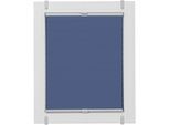 Plissee SUNLINES "Start-up Style Honeycomb", blau (dunkelblau, silberfarben, silberfarben), B:41cm H:135cm, Obermaterial: 100% Polyester, Plissees, Plissee, verspannt mit Simply-Fix Klemmträger, Wabenplissee, nach Maß