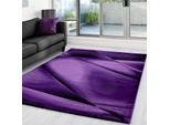 Teppich AYYILDIZ TEPPICHE "Miami 6590", lila, B:120cm H:12mm L:170cm, Polypropylen, Teppiche, Teppich, Läufer, strapazierfähig / pflegeleicht/ Kurzflorteppich