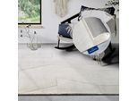 Wollteppich VILLEROY & BOCH "Ursule", beige (creme), B:160cm H:10mm L:230cm, Wolle, Teppiche, Läufer, handgewebt, Wolle, Natur, Wohnzimmer, Geometrie, Boho