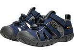 Sandale KEEN "SEACAMP II CNX", Mädchen, Gr. 29, naval academy, drizzle, Synthetik, Schuhe Sandale