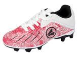 Fußballschuh JAKO "J-SFG VINI", Mädchen, Gr. 36, weiß, fiery rot, Synthetik, Schuhe Fußballschuh, für Rasenplätze