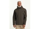 Funktionsjacke JACK WOLFSKIN "ONERA 2L JKT M", Herren, Gr. M (50), braun (obsidianmoss), Obermaterial: 100% POLYESTER. Futter: 100% POLYESTER, Jacken Funktionsjacke