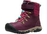 Winterstiefel KEEN "KANIBOU WP", Damen, Gr. 38, rosa (fig, pink lemonade), Leder, Textil, Schuhe Winterstiefel, Winterschuhe, Winterboots, Snowboots