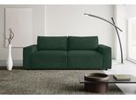 Schlafsofa WERK2 "Lima, inkl. Bettkasten, bequem, Mega Sofa: Breite 245 cm", moosgrün, B:245cm H:74cm T:102cm, 90% Polyester, 10% Nylon, Sofas, Schlafsofa, Big Sofa mit Bettfunktion und Stauraum für Krims & Krams