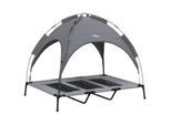 VidaXL Hundebett anthrazit 93 cm, 1,07 m, 93 cm
