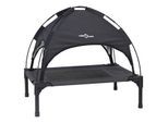 VidaXL Hundebett schwarz 62 cm, 70,5 cm, 62 cm