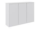 Xora Schuhschrank Liv, Weiß, Holzwerkstoff, 15 Fächer, 134.9x96x33.8 cm, Typenauswahl, Beimöbel erhältlich, hängend, Garderobe, Schuhaufbewahrung, Schuhschränke