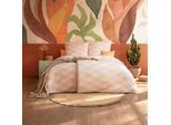 Bettwäsche ESTELLA "Damian", 450, apricot, B/L: 135cm x 200cm, 1 Stk., 1 Stk., Mako-Interlock-Jersey, B/L: 80cm x 80cm, 2 tlg., Mako-Interlock-Jersey, Obermaterial: 100% Baumwolle, Bettwäsche, Bettwäsche, Feinster Mako-Interlock-Jersey
