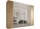 Schwebetürenschrank STAUD "Sonett 220, Made in Germany", artisan eiche, B:270cm H:222cm T:68cm, Holzwerkstoff, Schränke, Schwebetürenschrank, mit vier verschiedenen Ausstattungsvarianten