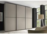 Schwebetürenschrank STAUD "Sinfonie Plus, edles Design in hochwertiger Qualität, Made in Germany", beige (sand), B:298cm H:240cm T:68cm, Holzwerkstoff, Schränke, Schwebetürenschrank, Mit vier verschiedenen Ausstattungsvarianten