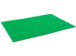 Nadelvliesteppich "MALTA", grün, B:200cm H:2,5mm L:800cm, Polypropylen, PRIMAFLOR-IDEEN IN TEXTIL, Teppiche, Nadelvliesteppich, Uni-Farben, strapazierfähig & pflegeleicht, Kurzflor, Nadelvlies