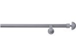 Vorhangstange GOOD LIFE "Redondo" Gr. 3, grau (anthrazit), L:160cm Ø:20mm, Metall, Gardinenstangen, Vorhangstange