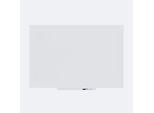 Rocada Whiteboard SKIN PRO, rahmenlos, modular, Hoch-/Querformat, magnethaftend, Ablageschale, B 1000 x H 1500 mm, beschichteter Stahl, signalweiß RAL 9003