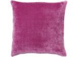 Kissenhülle HEINE HOME Gr. 2, pink (fuchsia), B:40cm L:40cm, Baumwolle, 100% Baumwolle, Kissenbezüge, Kissenhülle