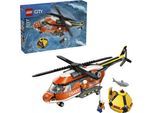 Konstruktionsspielsteine LEGO "Hubschrauber der Küstenwache (60503), LEGO City", bunt, Spielbausteine, Kinder, Kunststoff, Konstruktionsspielsteine, Made in Europe