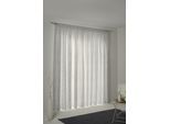 Vorhang ADAM "Argentinian Criolla Light" Gr. 4, grau (hellgrau), B:145cm H:245cm, Jacquard, Baumwolle (Bio-Baumwolle), Gardinen, Vorhang, aus 100% Bio-Baumwolle