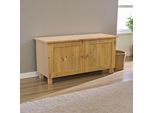 Sitzbank OTTO HOME "Juventus", beige (natur, natur), B:97cm H:48cm T:38cm, Massivholz, Sitzbänke, Sitzbank, aus massiver Kiefer, Breite 97 cm