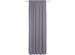 Vorhang ADAM "Uni Collection light", lila, B:142cm H:345cm, Baumwolle (Bio-Baumwolle), Gardinen, Vorhang, aus 100% Bio-Baumwolle