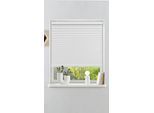 Plissee OTTO HOME "LORRI", weiß, B:60cm H:130cm, Obermaterial: 100% Polyester, Plissees, Plissee, Freihängendes Design ohne störende Schnüre oder Ketten - NEUHEIT