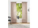 Vorhang "Lanea" Gr. 4, rosa, B:135cm H:245cm, Baumwolle, Polyester, LEGER HOME BY LENA GERCKE, Gardinen, Vorhang, Leinenoptik, 1 Schal, verschiedene Größen