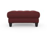 Stauraumhocker SIT & MORE "Westham", rot (bordeaux), B:101cm H:47cm T:66cm, 100% Polyester, Hocker, Stauraumhocker, wahlewise mit/ohne Federkern