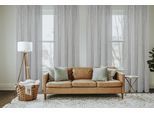 Vorhang HOME BASICS "SOFTY 2er Pack" Gr. 3, grau, B:140cm H:245cm, Polyester, Gardinen, Vorhang, 2er Pack Ösenschal SOFTY Uni