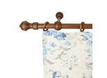 Gardinenstange SN DECO GROUP "Ares" Gr. 9, braun (walnussfarben), L:360cm, Holzwerkstoff, Gardinenstangen, Gardinenstange, 28 mm, Holz, verschiedene Längen und Farben, Komplettset
