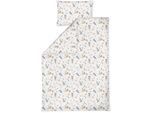 Kinderbettwäsche JULIUS ZÖLLNER "Little Otti", bunt, B/L: 100cm x 135cm, 1 Stk., 1 Stk., Jersey, B/L: 40cm x 60cm, 2 Stk., Jersey, Obermaterial: 100% Baumwolle, Bettwäsche, Kinderbettwäsche