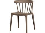 Esszimmerstuhl WOOOD, braun, H:75cm, Stühle, Esszimmerstuhl