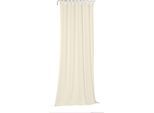 Vorhang WIRTH "Newbury", beige (creme), B:130cm H:285cm, Baumwolle, Polyester, Gardinen, Vorhang, nach Maß