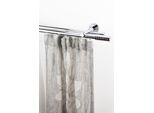 Gardinenstange GARESA "EASY", grau (chromfarben), B:65cm L:310cm Ø:20mm, Aluminium, Gardinenstangen, Gardinenstange