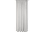 Vorhang WIRTH "Torbole" Gr. 3, braun (hellbraun), B:132cm H:225cm, Jacquard, Baumwolle, Polyester, Gardinen, Vorhang