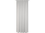Vorhang WIRTH "Torbole" Gr. 3, braun (hellbraun), B:132cm H:225cm, Jacquard, Baumwolle, Polyester, Gardinen, Vorhang