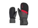 Fäustlinge ZIENER "LEVIN GTX MITTEN", Jungen, Gr. 5, grau (magnet), Kunstfaser, Handschuhe Fäustlinge
