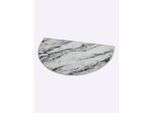 Badematte GRUND Gr. 1, grau (hellgrau), (60cm x 90cm ), 1 Stk., Badematten, Badematte