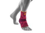 Sprunggelenkbandage BAUERFEIND "Ankle Support DYNAMIC", Gr. S, pink, Obermaterial: 57% Baumwolle, 41% Polyester, 2% Elasthan, Bandagen Sprunggelenkbandage