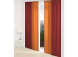 Schiebegardine WIRTH "Dim out" Gr. 3, orange, B:60cm H:225cm, Polyester, Gardinen, Schiebegardine, inkl. Beschwerungsstange