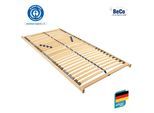 Lattenrost BECO "Blue Line NV", transparent (weiß, neutral), B:140cm H:5cm L:200cm, Lattenroste, Lattenrost, ausgezeichnet mit dem Blauen Engel