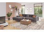 Ecksofa COTTA "Kitty L-Form, B: 242 cm", grau (anthrazit), B:244cm H:72cm T:166cm, 88% POLYESTER (PES) 12% POLYAMID (PA), Sofas, Ecksofa, mit Kopfteilverstellung, optional Bettfunktion & Bettkasten