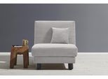Sessel ELL + ELL "Enny", grau (hellgrau), B:85cm H:90cm T:100cm, 92% Polyester 8% Nylon, Sessel, Sessel