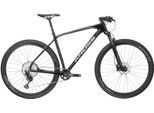 Mountainbike KROSS "Mountainbike Hardtail Level 10.0 Schwarz" Gr. 51, schwarz (schwarz, schwarz), Fahrräder, Herren, 51cm, 29 Zoll (73,66cm) hinten: 29 Zoll (73,66cm), Mountainbike, mit Carbon-Rahmen und -Gabel